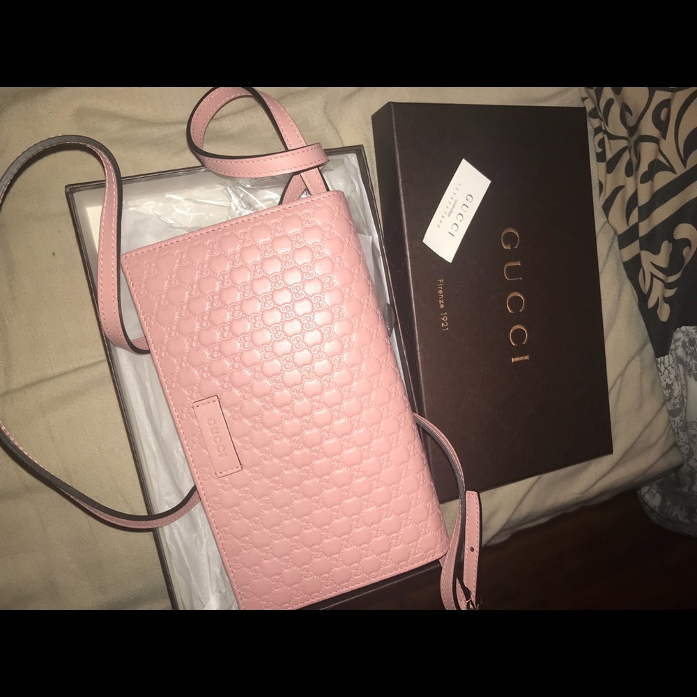 Pink Gucci Wallet Purse
